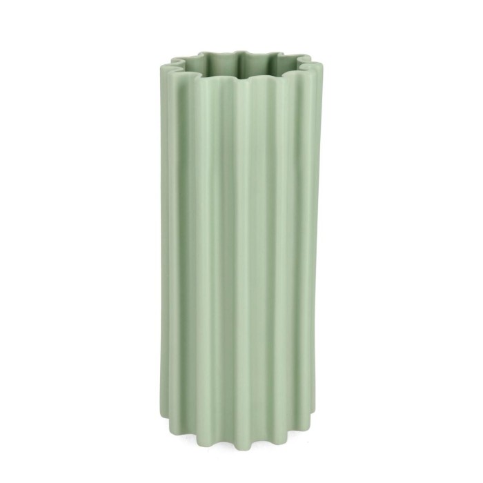 VASO HOLAF CILINDRO VERDE ACQUA D11.58XH27